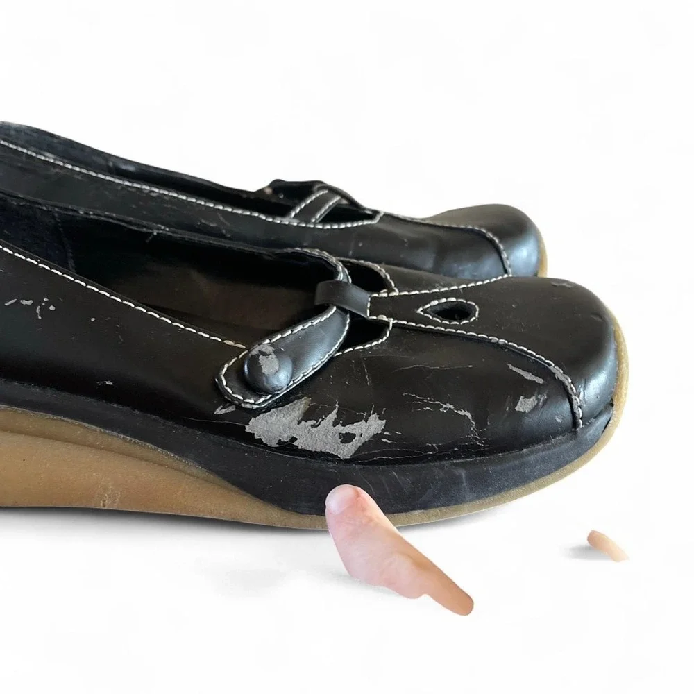 Y2K Classified Platform Mary Jane's Chunky Square Toe Womens 7